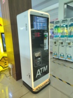 Machine de Change Billets en Pièces pour Centre de Jeux, Distributeur de Monnaie de Jeu pour Lieu de Divertissement, Machine d'Échange de Jetons de 17 Pouces