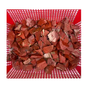 Fengshui Nature del stein rohe Quarz steine und Kristalle heilen roten Jaspis rau für Home Decoration