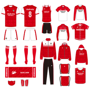 Kits de Agasalho Retro Personalizados por Sublimação - Camisa de Futebol Respirável 100% Poliéster para Adultos e Clubes - Product Image 3