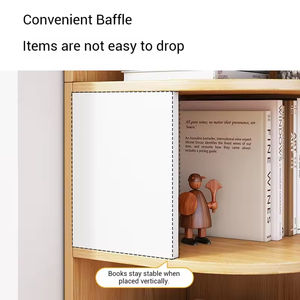 Floor Mounted Corner Bookshelf Saving Triangle Storage Rack Living Room Multi Layer Modern Home Office Wholesale Chinese - Product Image 2