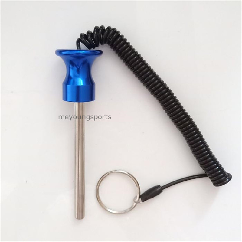 Мульти-размер 5/16 "тренажерный зал Магнитный Весовой стек булавки с вытяжным шнуром универсальная запасная внутренняя часть переключателя Pin-код