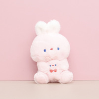 Songshan jouets en gros mignon en peluche ours poupée Kawaii doux dessin animé décoration coton petit pendentif sac porte-clés fille cadeau