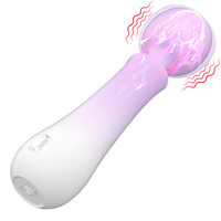 Silikon-Vibrator mit 10 Frequenzen, Massagestab, Vibrierendes Sexspielzeug für Frauen, USB-Stromversorgung, Vibratoren für Frauen zur Selbstbefriedigung