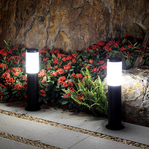 Stainless Steel LED <strong>Solar</strong> <strong>Lamp</strong> <strong>Post</strong> Top Column IP44 Rating 360 Beam Angle Daylight Alert (6000K) for Garden Landscape Lighting - Product Image 4