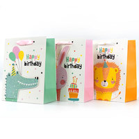 Sac de transport de cadeaux pour enfants, sacs en papier de shopping pour ballons à la mode