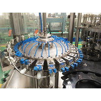 Machine de remplissage automatique de jus de fruits en bouteilles PET, ligne de production de remplissage à chaud pour les usines de boissons