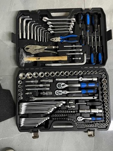 142-Piece Socket Ratchet Wrench Household Hand <b>Tool</b> Set 1/2 1/4 3/8 Multi-Purpose Auto Repair <b>Tool</b> Set BM-73, Multi-Purpose <b>Tool</b> - Product Image 3