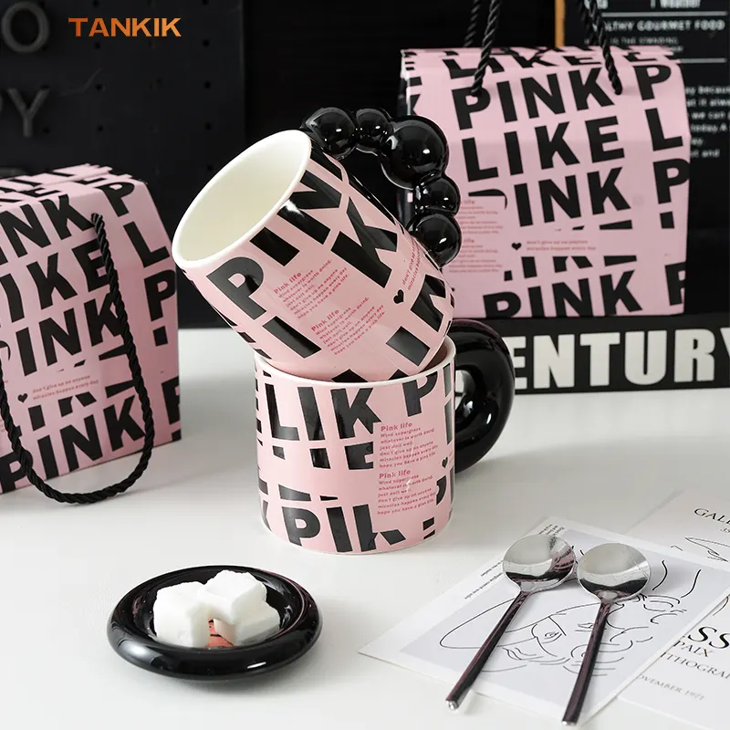 Fabrik preis Großhandel Geschenk becher Mode Cool Cute Design Geschenk box Verpackung Porzellan Bulk Coffee Mug