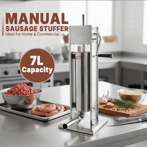 Embutidora de Salchichas Comercial Vertical Manual de 3L/5L/7L/10L/15L para <span class=keywords><strong>Pollo</strong></span>, Máquina para Hacer Salchichas con Buen <span class=keywords><strong>Precio</strong></span> - Product Image 1