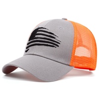 Gorra Trucker de Algodón Personalizada, Gorra de Béisbol Ajustable con Malla y Cierre a Presión, Venta al Por Mayor Directa de Fábrica OEM, Gorras con Logotipo Personalizado