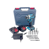 Nouvelle perceuse à percussion sans fil à batterie lithium 212,0 Ah, sans balais, avec mandrin hexagonal 1/4 pouce, idéale pour le travail du bois, le bricolage et les améliorations domestiques – Vente Flash