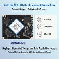 Ordinateur IoT RK3588, solution d'inférence en temps réel, compatible avec 4 Go et 8 Go, boîtier d'inférence en temps réel T201S AI