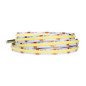 แถบไฟ LED สองสี2300-5800K ทรงซังข้าวโพด24V แถบไฟ LED แสงสีขาวอัจฉริยะปรับได้สำหรับมนุษย์นีออนขั้นสูงอัจฉริยะ - Product Image 4