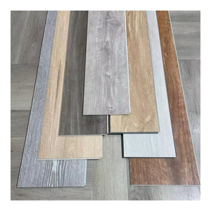 Plancher en vinyle SPC PVC à âme rigide en plastique de pierre, nouveau design moderne pour salon, avec sous-couche - Product Image 1