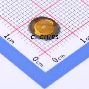 GT-TC204A-H0070-L10 Tactile Switch SMD Switch Single Pole Single Throw Round Button 1.6N Vertical Mount - Product Image 1