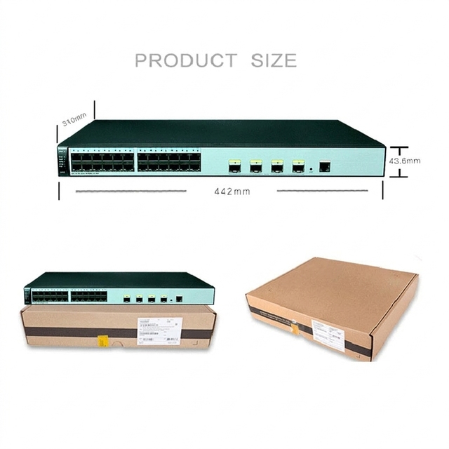 S5700 Switches 24 Port Gigabit Ethernet 4 SFP 10/100/1000Mbps POE Optical Switch S5720-28X-PWR-LI-AC