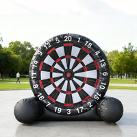 Jeu de fléchettes géantes gonflables pour événements de carnaval, location pour team building