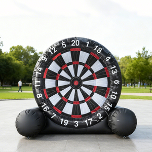Jeu de fléchettes géantes gonflables pour événements de carnaval, location pour team building - Product Image 3