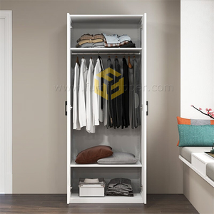 Tủ quần áo cao bằng kim loại kiểu truyền thống, tủ đựng đồ bằng thép cho nhà bếp - Product Image 5