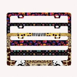 Custom Halloween Design Aluminum USA <b>License</b> Plate Holder - Product Image 3