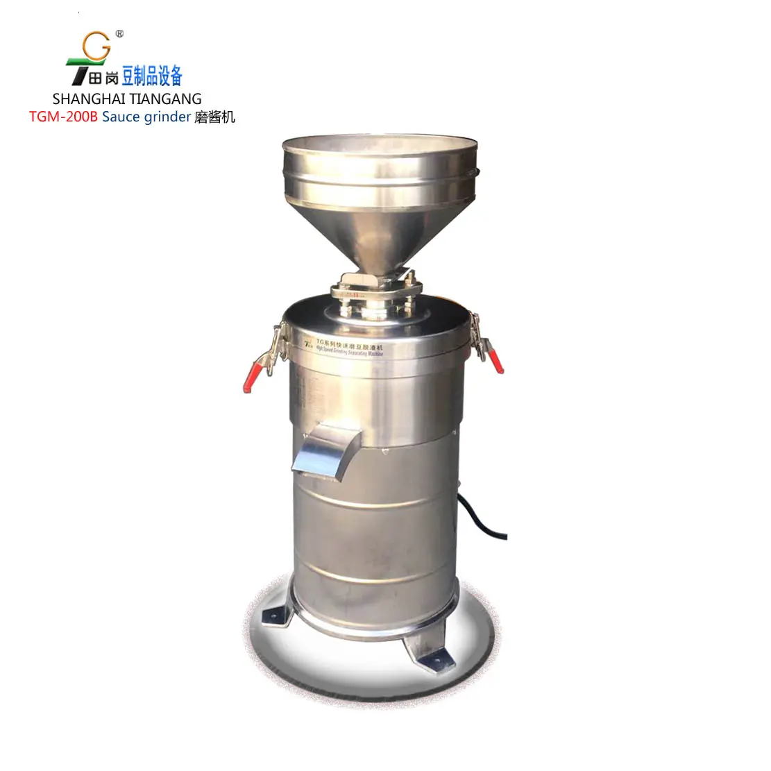 Пищевая шлифовальная машина TGM-200B каменная мельница/машина для кунжутного соуса