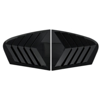 Cache-ventilations de vitre arrière pour BMW Série 5 G30 2017-2023, garniture de fenêtre latérale, modification extérieure