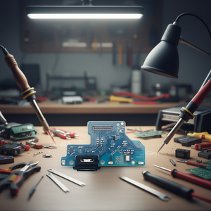 Placa de Carga Micro USB para Lg K22 con Conector de Micrófono para Placa Base - Product Image 3