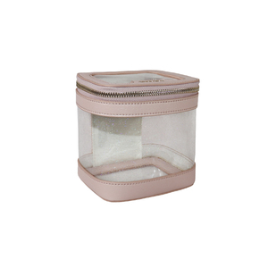กระเป๋า EVA ใสแบบ OEM ขนาด 4 นิ้ว สำหรับจัดเก็บสัมภาระพกพา ปิดด้วยเชือกผูกและหัวเข็มขัด สีดำ มีช่องเก็บของ 12+ ช่อง - Product Image 4