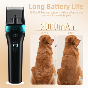 प्रोटेक रिचार्जेबल कॉर्डलेस कुत्ते बिल्लियों के लिए घोड़े की पालतू जानवरों के लिए सफेद प्रकाश के साथ बिल्लियों घोड़ों के घोड़े के लिए - Product Image 5