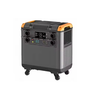 Hot Selling 2400W 2400Wh Outdoor Energy Storage <b>Solar</b> <b>Generator</b> Portable Power Station With Wheel - Product Image 6