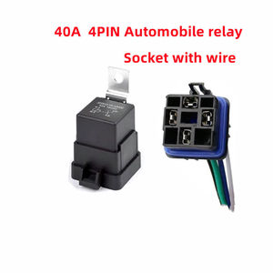 Relais intégré étanche 40A 12V 24V 4 broches 5 broches avec connecteur scellé pour voiture modifiée - Product Image 4