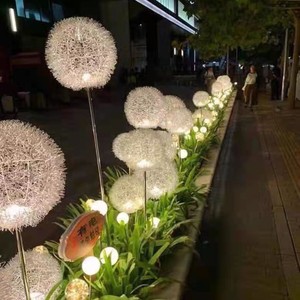 Lámpara LED de Aluminio con Forma de Diente de León, Luz para Jardín, Paisaje, Camino, Iluminación Nocturna - Product Image 2
