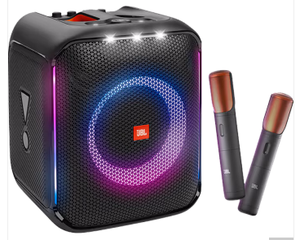 Altavoz Bluetooth <span class=keywords><strong>JBL</strong></span> PartyBox Encore <span class=keywords><strong>Essential</strong></span> Music Warrior Singing Edition Original con Micrófono - Portátil - Product Image 2