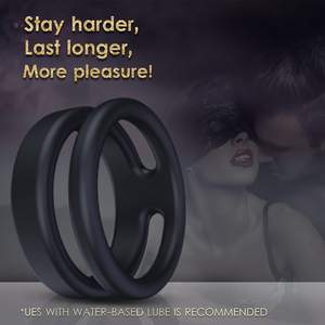 YPM Enhancing <span class=keywords><strong>Sex</strong></span> Toy Weiches Silikon Dual Cock <span class=keywords><strong>Ring</strong></span> Verzögerung Ejakulation Penis <span class=keywords><strong>Ring</strong></span> - Product Image 4