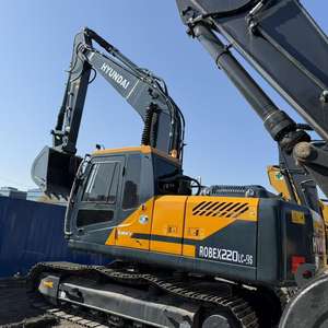 Excavatrice sur chenilles Hyundai HX220A L d'occasion, 22 tonnes, bon état, faible nombre d'heures de travail - Product Image 1