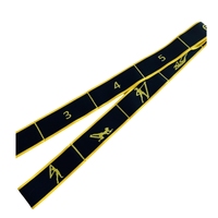 Ensemble de bandes de résistance pour yoga de haute qualité et durables, avec couleur personnalisée, pour l'entraînement de résistance, d'étirement et de renforcement musculaire (50 lb)
