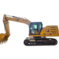 Excavatrice sur chenilles hydraulique CAT 323GC d'occasion, faible nombre d'heures de travail, bon état, excavatrice d'occasion à vendre