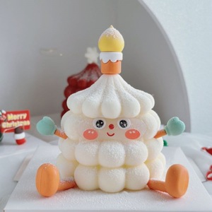 Cute Cake Decorations Creative Birthday Candle With Smile Face And Little Feet For Kids Party Decor Handmade - Product Image 4