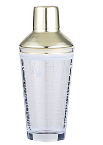 Ensemble promotionnel d'accessoires de bar : Mug de voyage en verre 700 ml, <span class=keywords><strong>shaker</strong></span> à cocktail japonais <span class=keywords><strong>parisien</strong></span> transparent 560 ml - Product Image 5