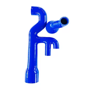 Tubo de silicona resistente a altas temperaturas personalizado para turbocompresor de intercooler de admisión automotriz curva de goma de moldeo especial - Product Image 1