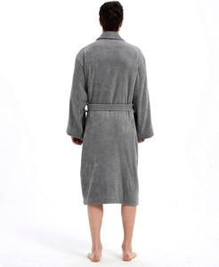 Albornoz de Baño con Cuello Kimono, 100% Algodón Terry Transpirable, para Hombre y Mujer, Cuatro Estaciones, con Logotipo Personalizado, Marca Star Hotel - Product Image 2