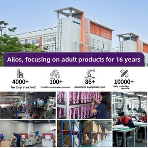 Nuovo Modello Ailos per l'Esportazione, Giocattolo Sessuale Femminile, Stimolatore Clitorideo e del Punto G in Silicone, Massaggiatore Vibrante USB - Product Image 2