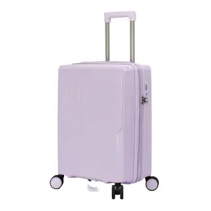 Free Sample PP Cabin Luggage Suitcase Portable Carry-on Luggage Travel Bags Cosmetic Bags Trolley Suitcase With Universal
