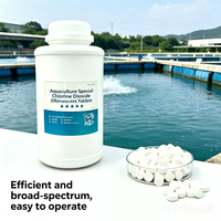 Natureleed Dioxyde de chlore de haute pureté 99,99 % Oxygène actif en granulés pour la purification de l'eau des bassins aquacoles et la santé des poissons et des crevettes