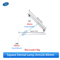 Support de lampe LED manuel en métal pour fauteuil dentaire, pièce de rechange pour unité dentaire