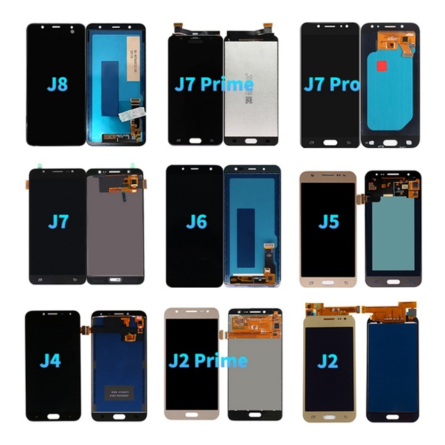 Original Phone Display Mobile Phone Screen Pantalla LCD for Samsung J2 Core J3 J4 J5 J6 J7 J8 Pro Prime Digitizer Assembly