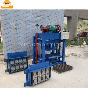 압축 콘크리트 중공 벽돌 만들기 기계 <span class=keywords><strong>4</strong></span>-40 고체 시멘트 블록 벽돌 만들기 기계 자동 벽돌 만들기 기계 - Product Image 3