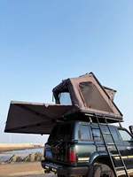 TOP MOUNT X4 Großräumiges Hartschalen-Dachzelt 158cm Höhe Automatisches Autozelt für 2-3 Personen für Familien-Outdoor-Camping