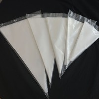Sacs à douille jetables en plastique PE pour pâtisserie glaçage, gâteau, cupcake, biscuit, fondant, outils de glaçage de décoration, sacs à douille professionnels