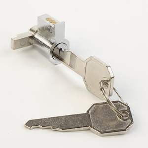 Venta caliente precio de fábrica Cilindro de aleación de zinc puerta de vidrio gabinete de exhibición mini cerradura - Product Image 1